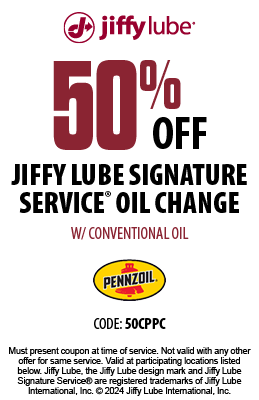 Jiffy Lube Oil Change Coupon