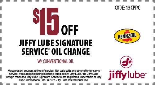 Jiffy Lube Signature Service Oil Change Coupon