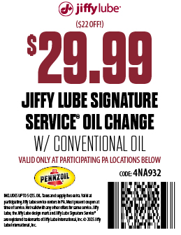 Jiffy Lube Oil Change Coupon