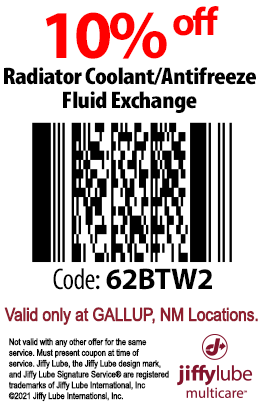 Jiffy Lube Oil Change Coupon
