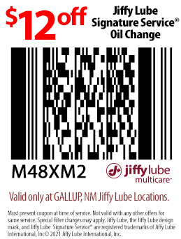 Jiffy Lube Oil Change Coupon